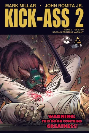 Kick-Ass 2 (2010) #2 (2nd Printing Variant)
