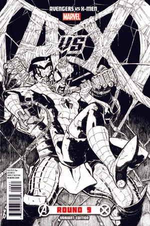 Avengers Vs. X-Men (2012) #9 (Stegman Sketch Variant)