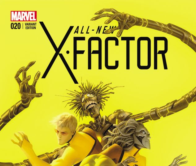 ALL-NEW X-FACTOR 20 GARNER FINAL ISSUE VARIANT (WITH DIGITAL CODE)