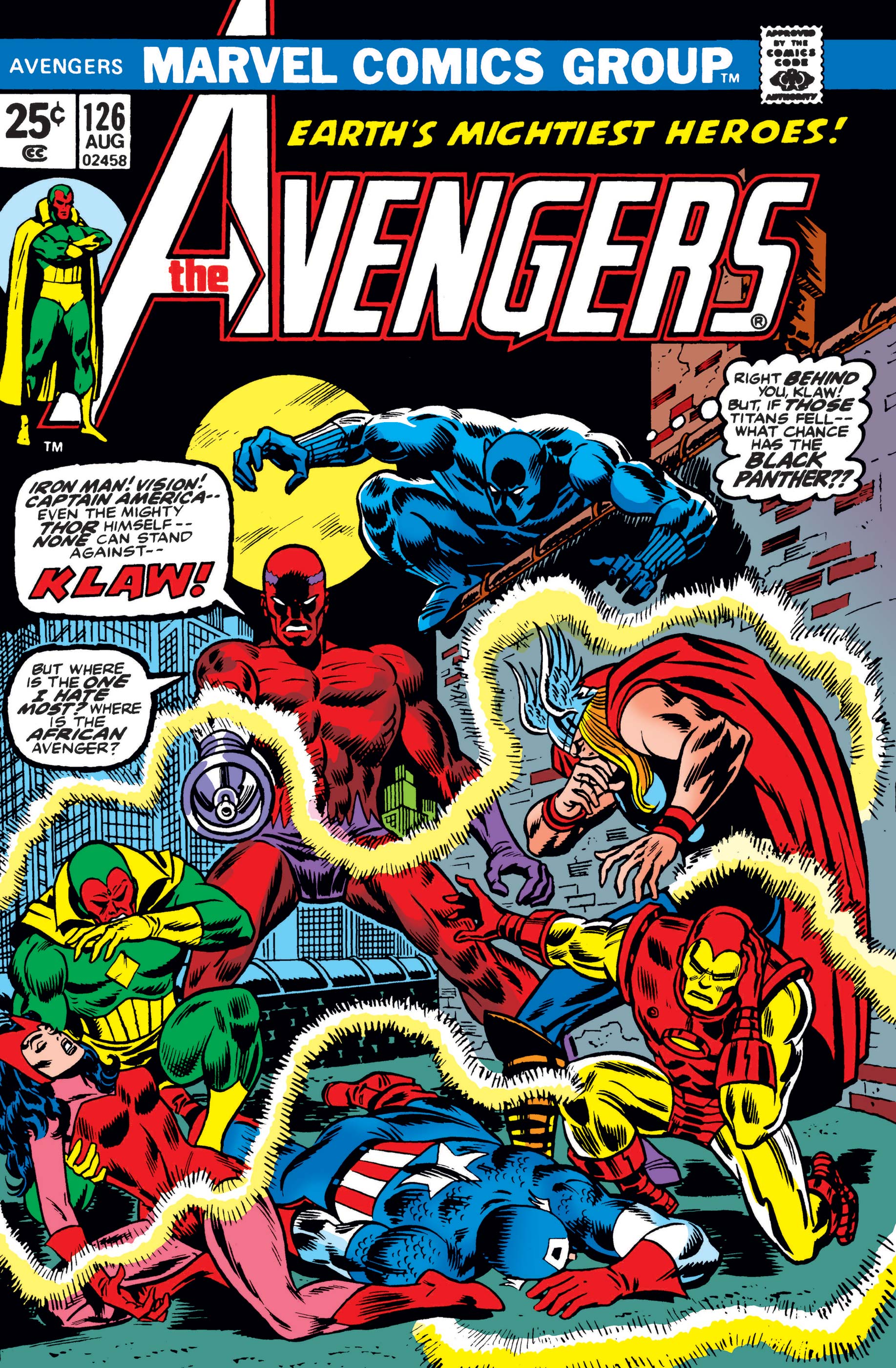 Avengers (1963) #126