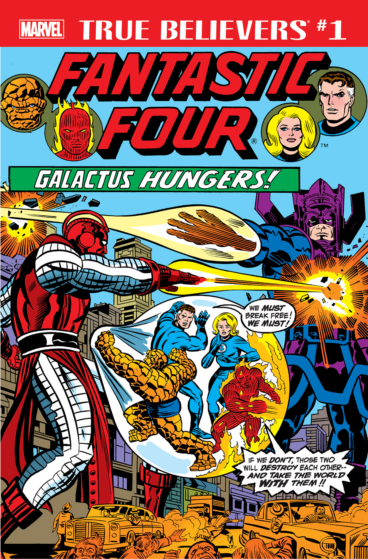 True Believers: Fantastic Four - Galactus Hungers (2018) #1