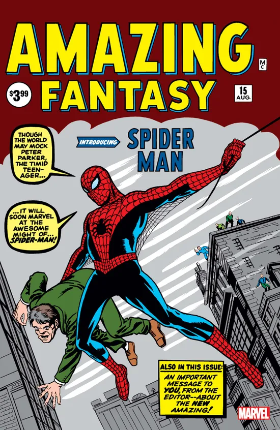 アメコミ MARVEL AMAZING FANTASY SPIDER-MAN Amazing Fantasy Facsimile Edition (2019) #1 | Comic Issues | Marvel