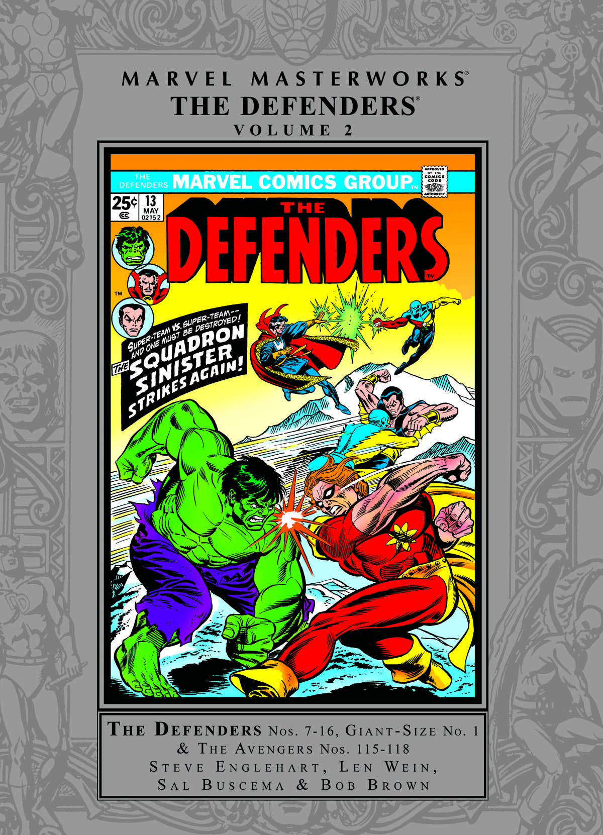 Marvel Masterworks: The Defenders Vol. 2 (Trade Paperback)
