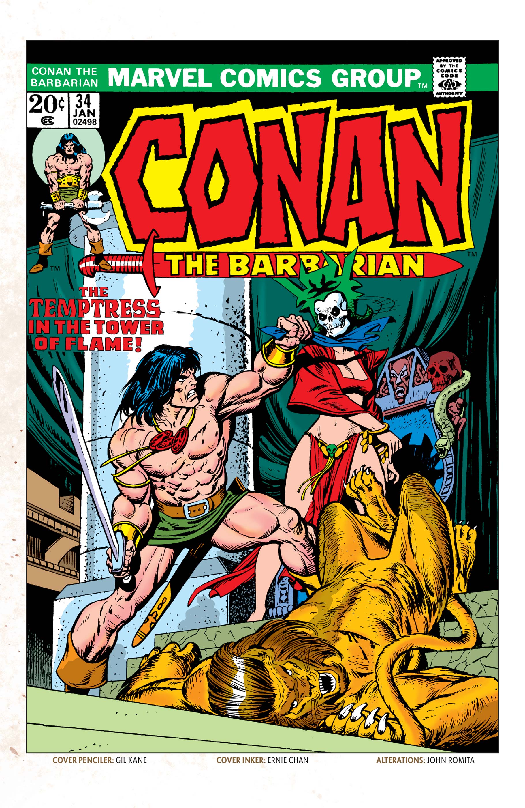 Conan the Barbarian (1970) #34