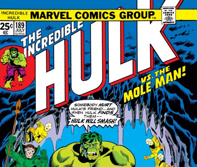 Incredible Hulk (1962) #189 Cover