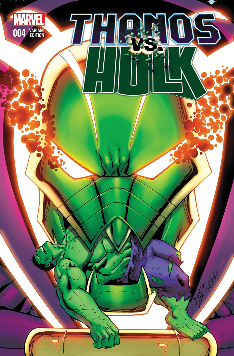 Thanos Vs. Hulk (2014) #4 (Lim Variant)