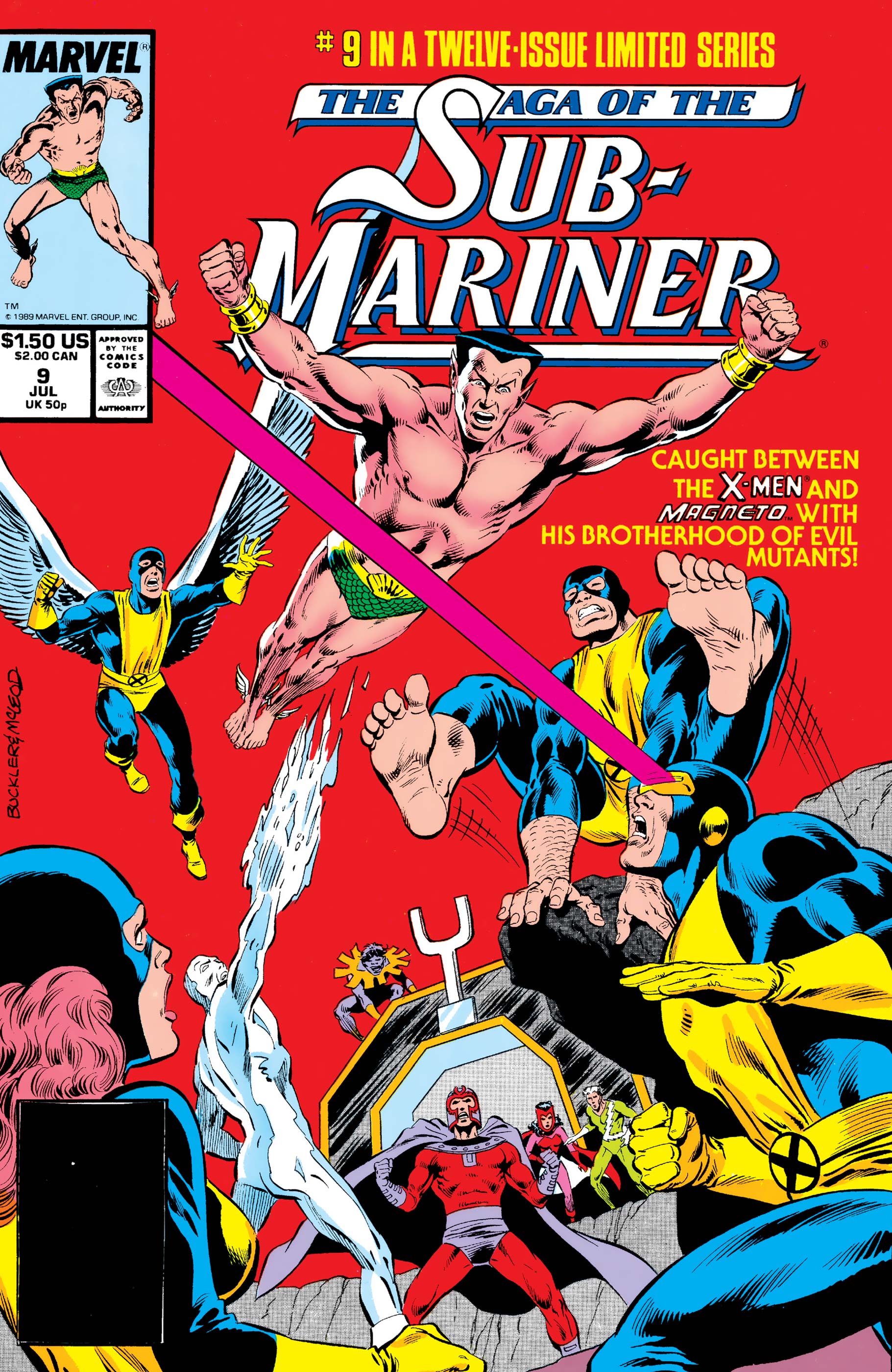 Saga of the Sub-Mariner (1988) #9