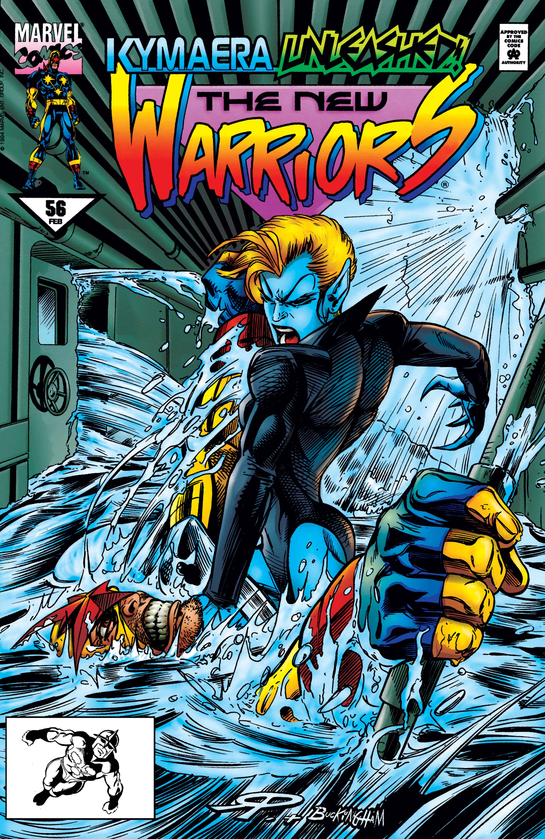 New Warriors (1990) #56