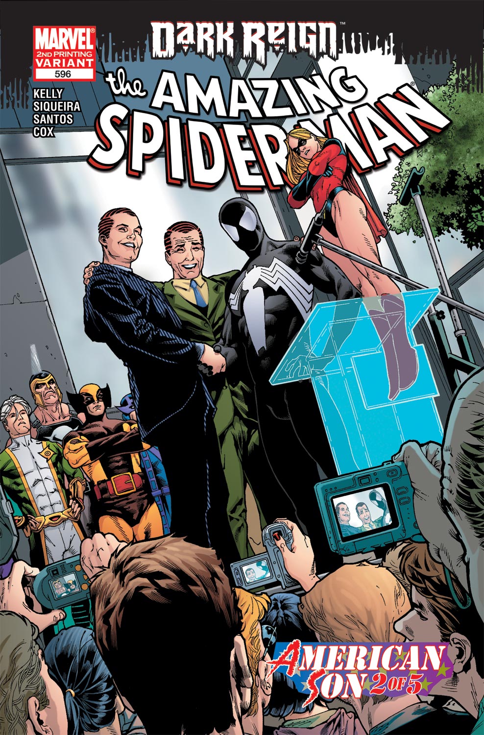 Amazing Spider-Man (1999) #596 (2ND PRINTING VARIANT)