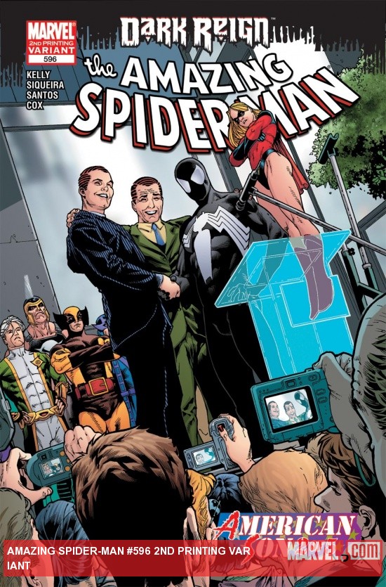 Amazing Spider-Man (1999) #596 (2ND PRINTING VARIANT)