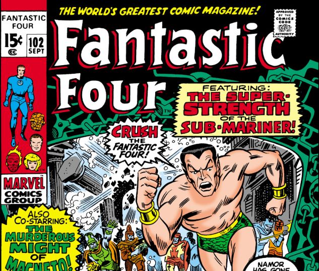 Fantastic Four (1961) #102 Cover