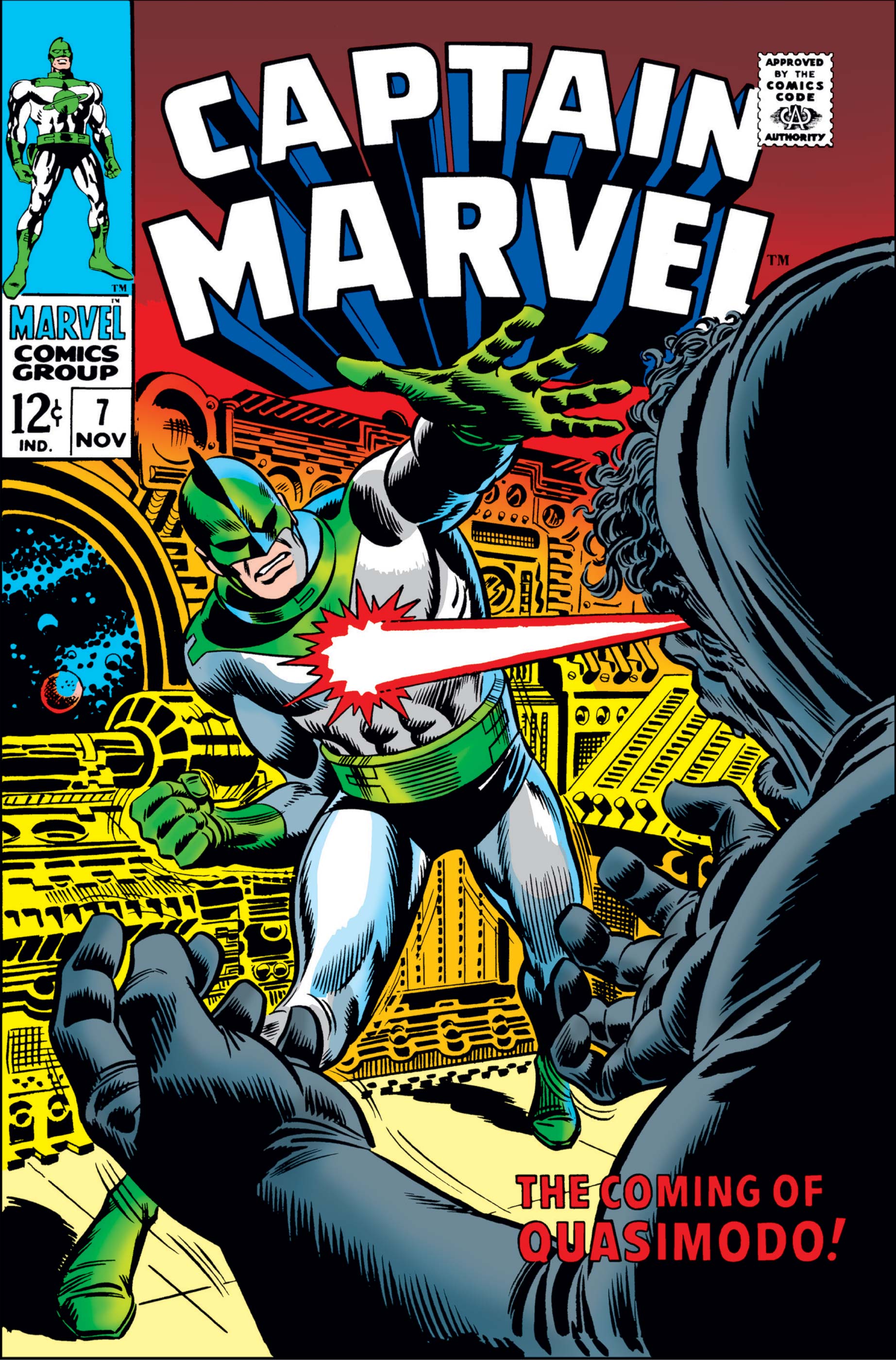 Captain Marvel (1968) #7