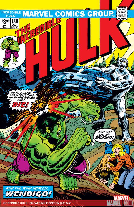 Incredible Hulk: Facsimile Edition (2020) #180
