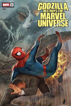Godzilla Destroys the Marvel Universe (2025) #2 (Variant)