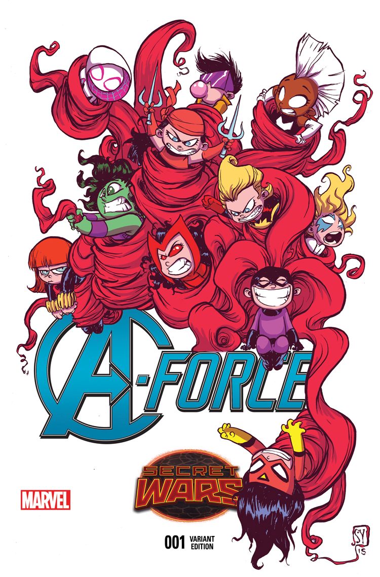 A-Force (2015) #1 (Young Variant)