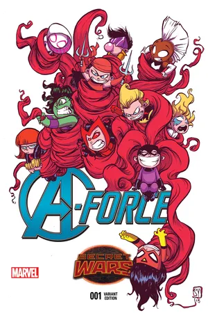 A-Force (2015) #1 (Young Variant)