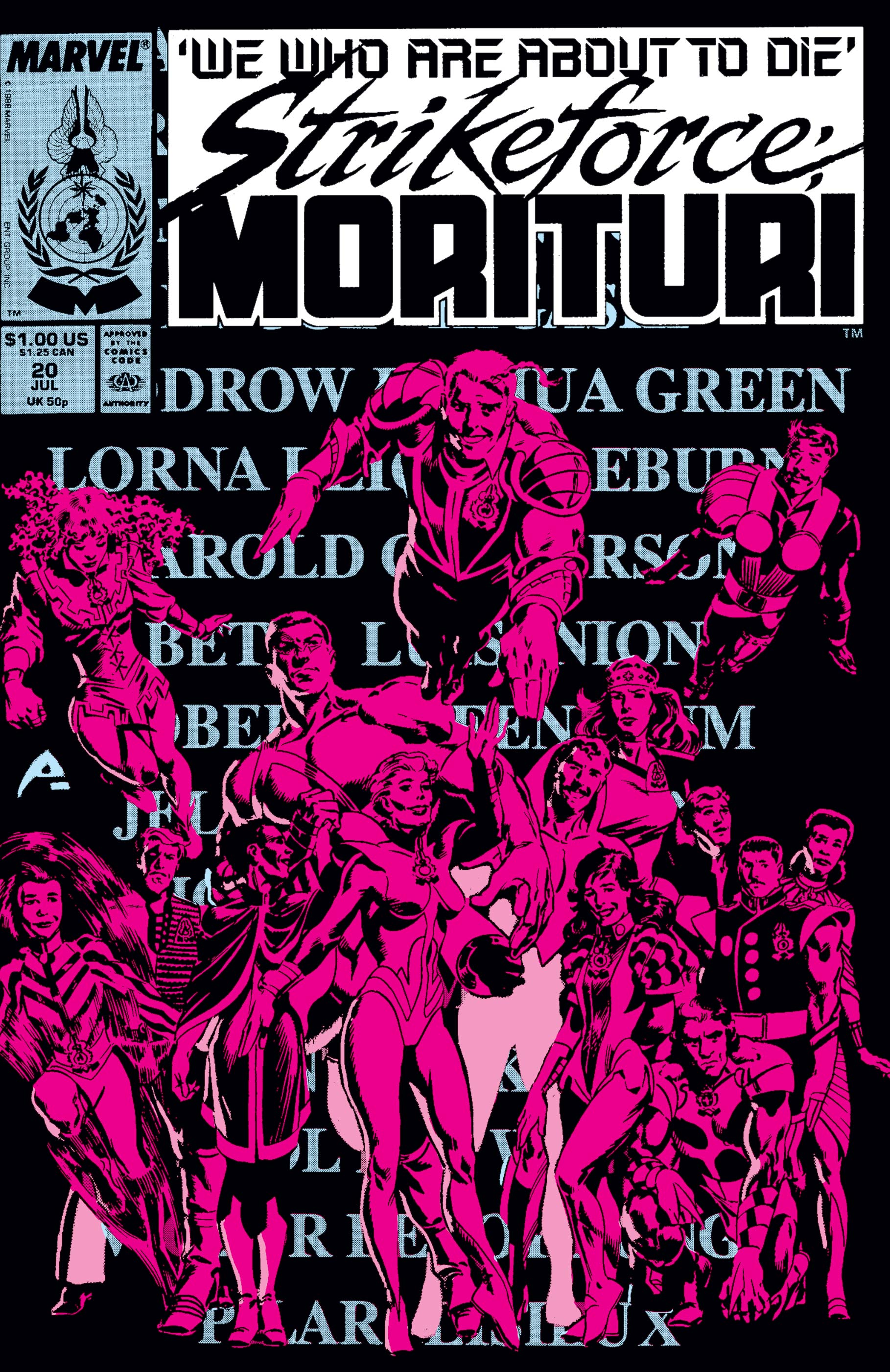 Strikeforce: Morituri (1986) #20