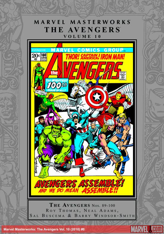 Marvel Masterworks: The Avengers Vol. 10 (Trade Paperback)