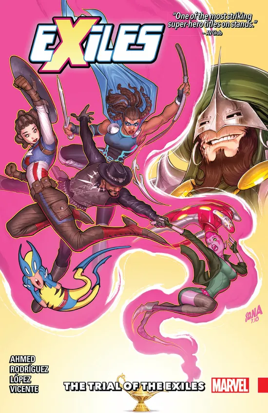 EXILES 英語版 全2巻＋1冊セット Marvel detail.webp