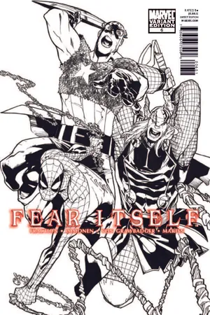 Fear Itself (2010) #6 (Architect Sketch Variant)