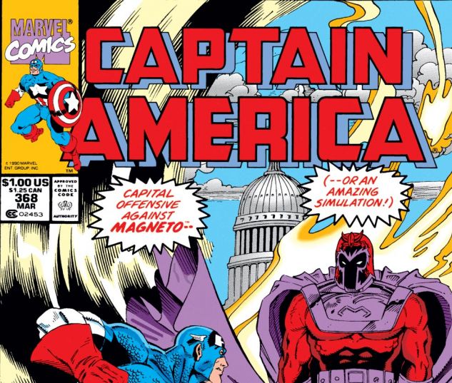Captain America (1968) #368 Cover