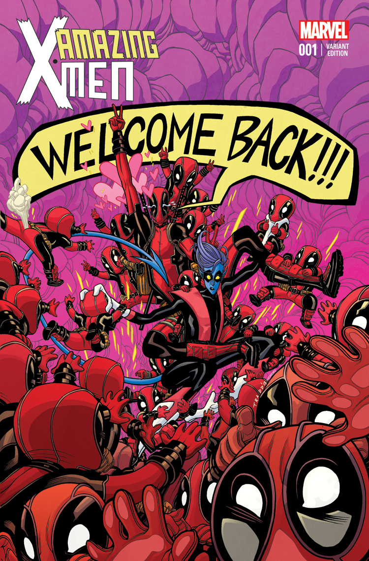 Amazing X-Men (2013) #1 (Moore Deadpool Variant)