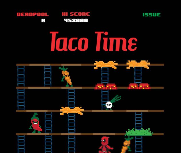 Deadpool #27 taco time variant cover by Matthew Waite