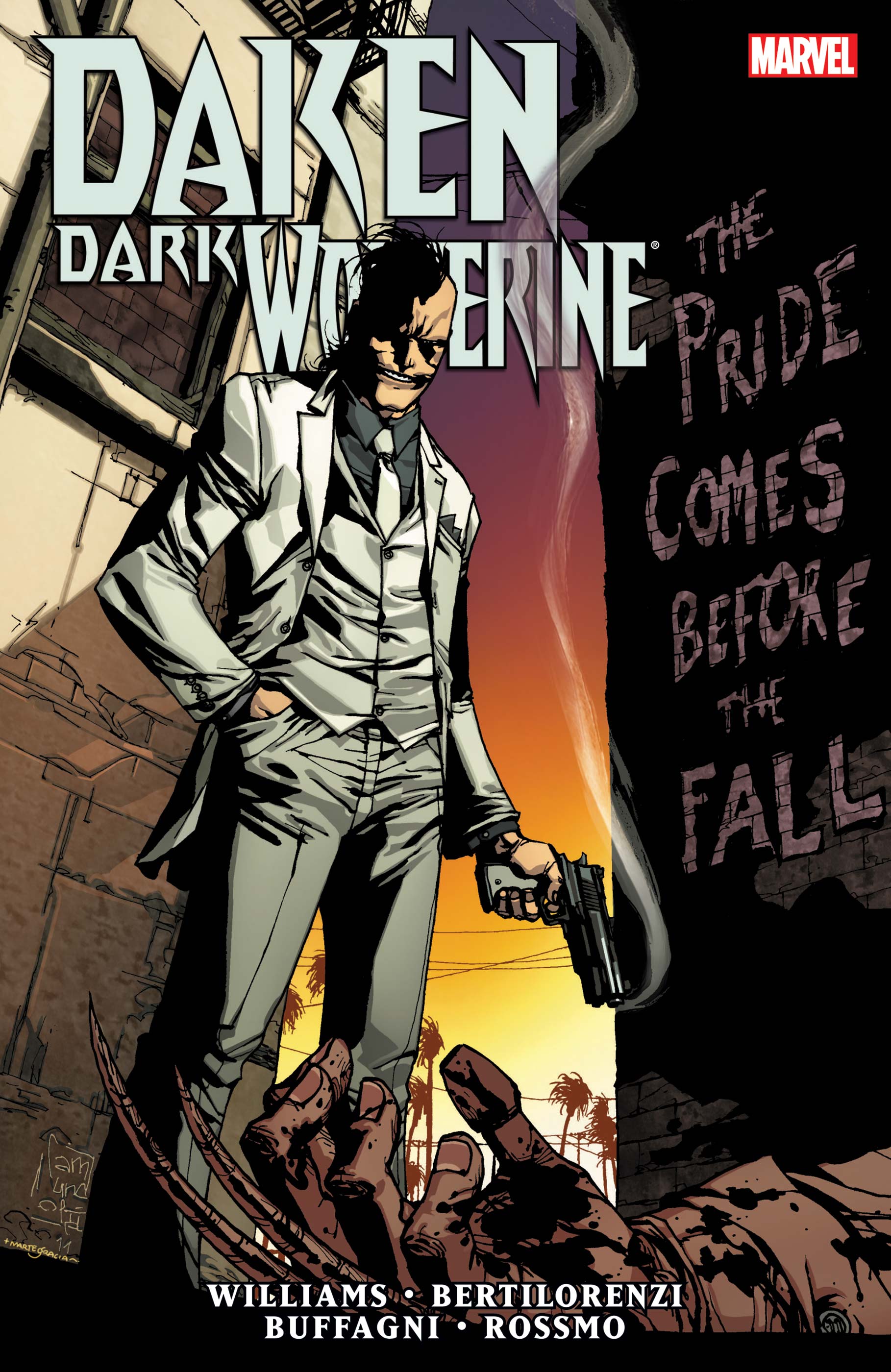 DAKEN: DARK WOLVERINE - THE PRIDE COMES BEFORE THE FALL (Trade Paperback)