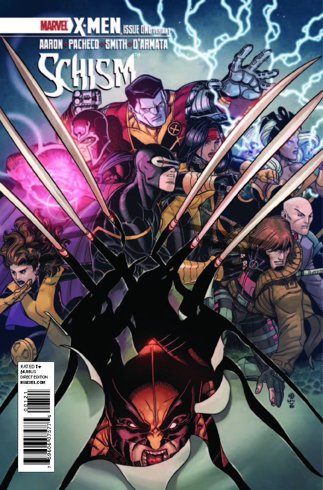 X-Men: Schism (2011) #1 (Bradshaw Variant)