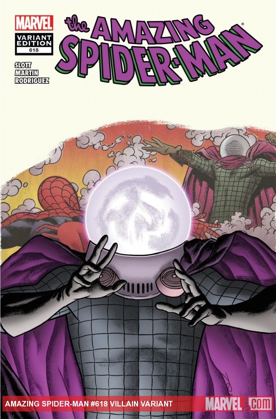 Amazing Spider-Man (1999) #618 (VILLAIN VARIANT)