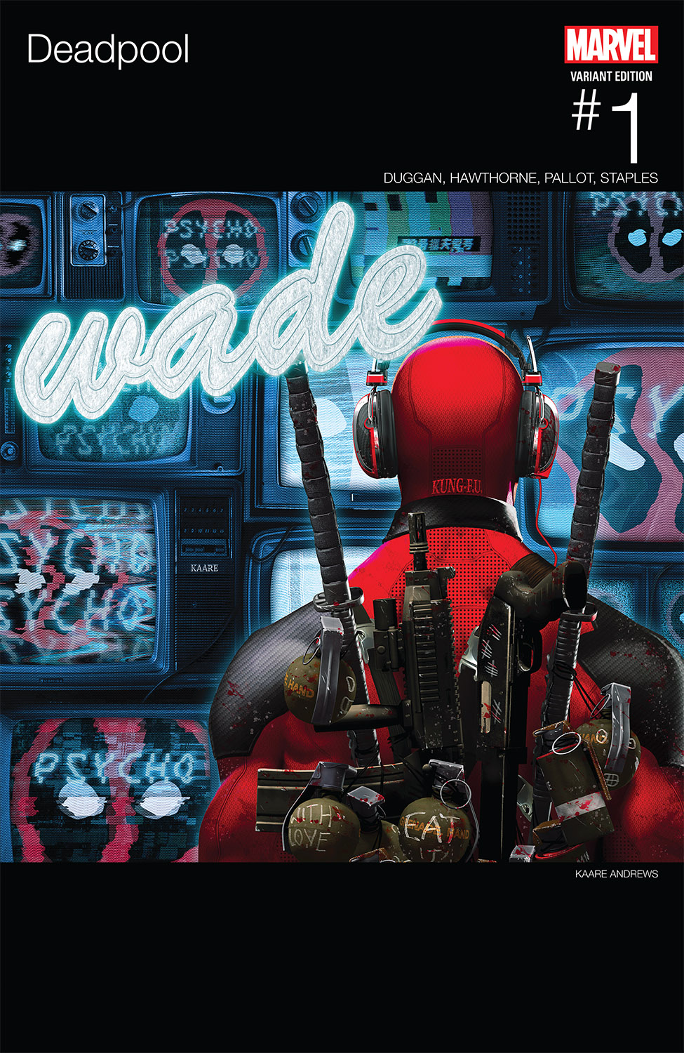 Deadpool (2015) #1 (Andrews Hip-&#8203;Hop Variant)