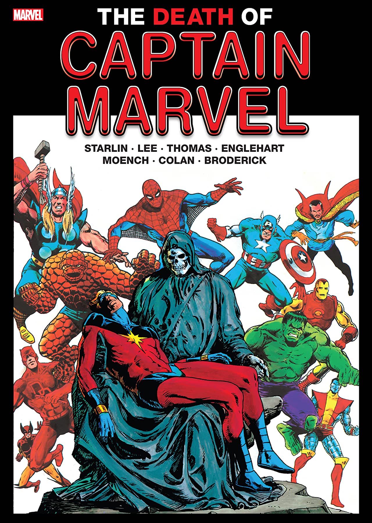 The Death Of Captain Marvel Gallery Edition (Hardcover)