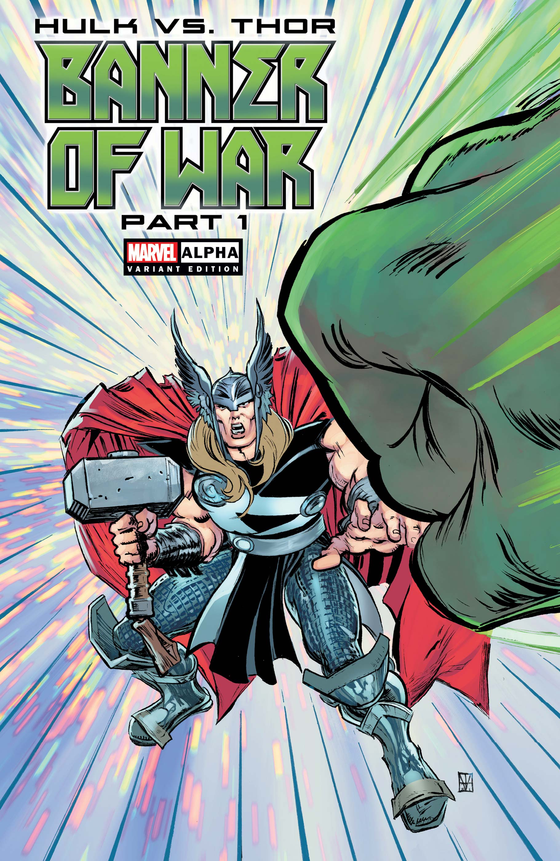 Hulk vs. Thor: Banner Of War Alpha (2022) #1 (Variant)