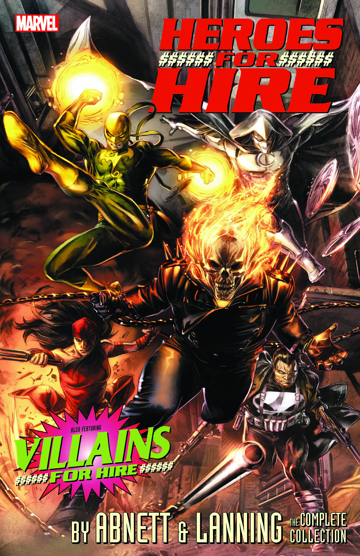 HEROES FOR HIRE BY ABNETT & LANNING: THE COMPLETE COLLECTION TPB (Trade Paperback)