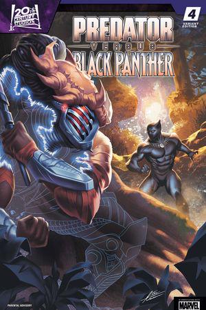 Predator Vs. Black Panther (2024) #4 (Variant)