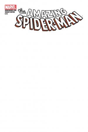 Amazing Spider-Man #648  (BLANK COVER VARIANT)