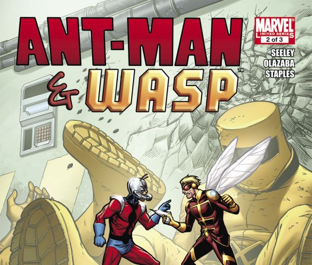 ANT-MAN & THE WASP (2010) #2 Cover