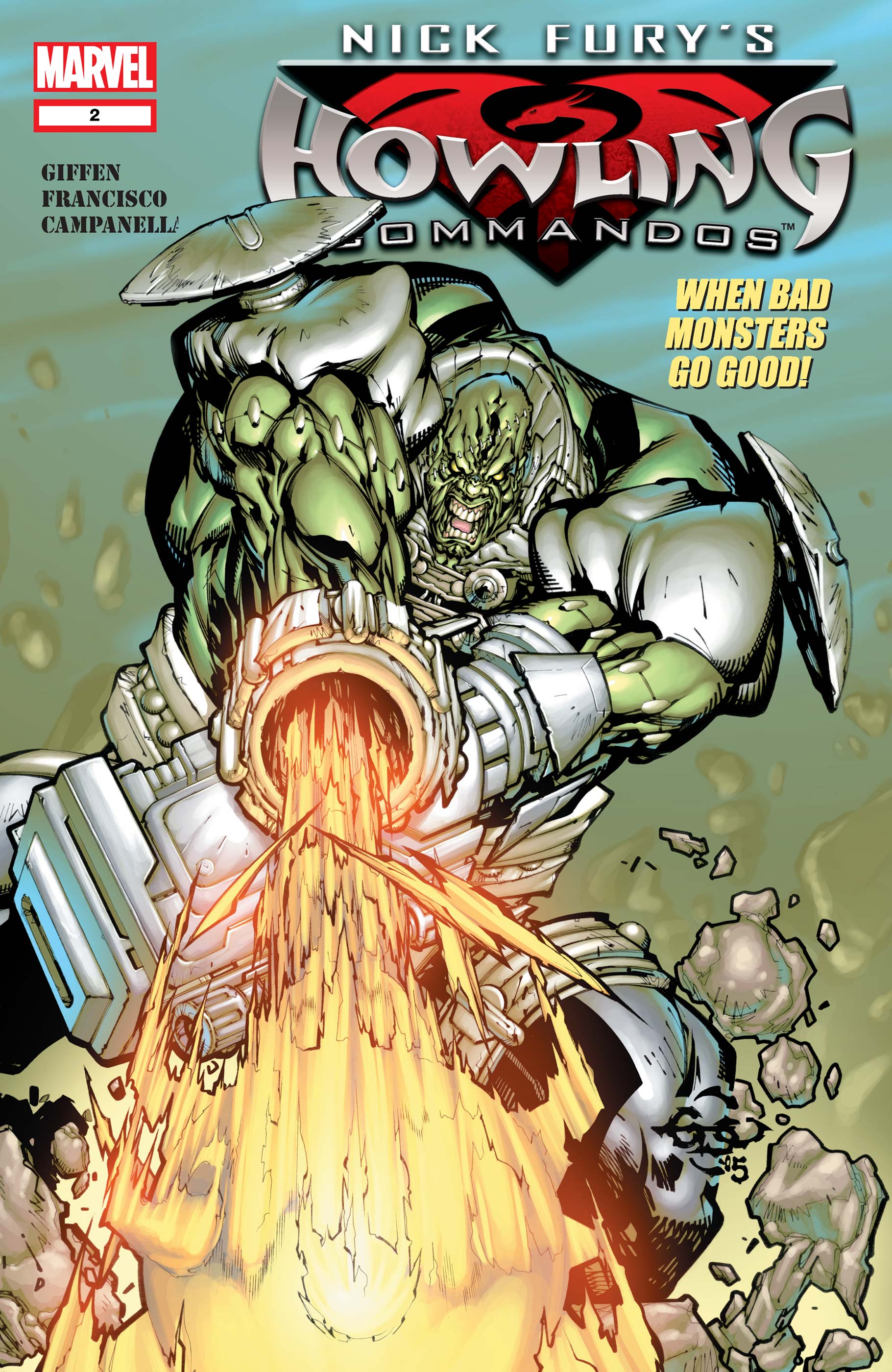 Nick Fury's Howling Commandos (2005) #2
