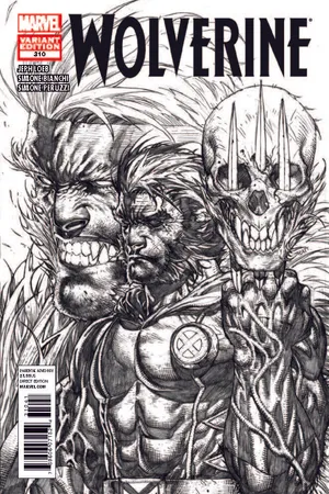 Wolverine (2010) #310 (Sketch Variant)