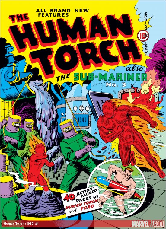 Human Torch Comics (1940) #4