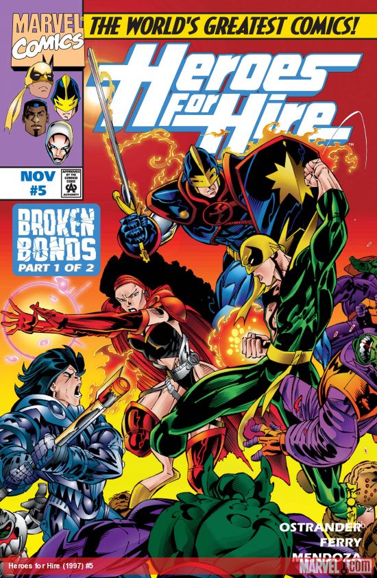 Heroes for Hire (1997) #5