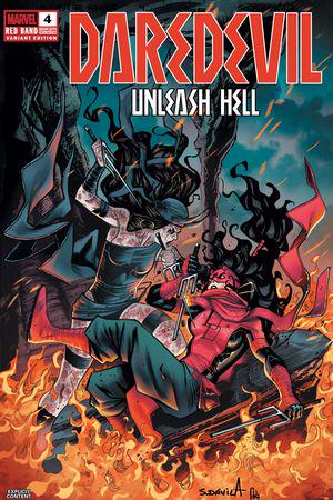 Daredevil: Unleash Hell - Red Band (2025) #4 (Variant)
