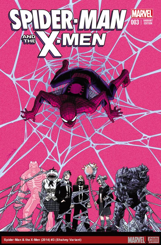 Spider-Man & the X-Men (2014) #3 (Shalvey Variant)