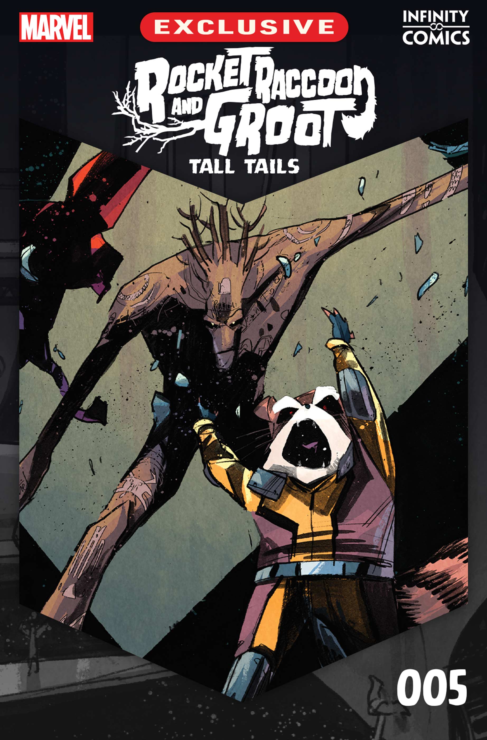 Rocket Raccoon & Groot: Tall Tails Infinity Comic (2023) #5