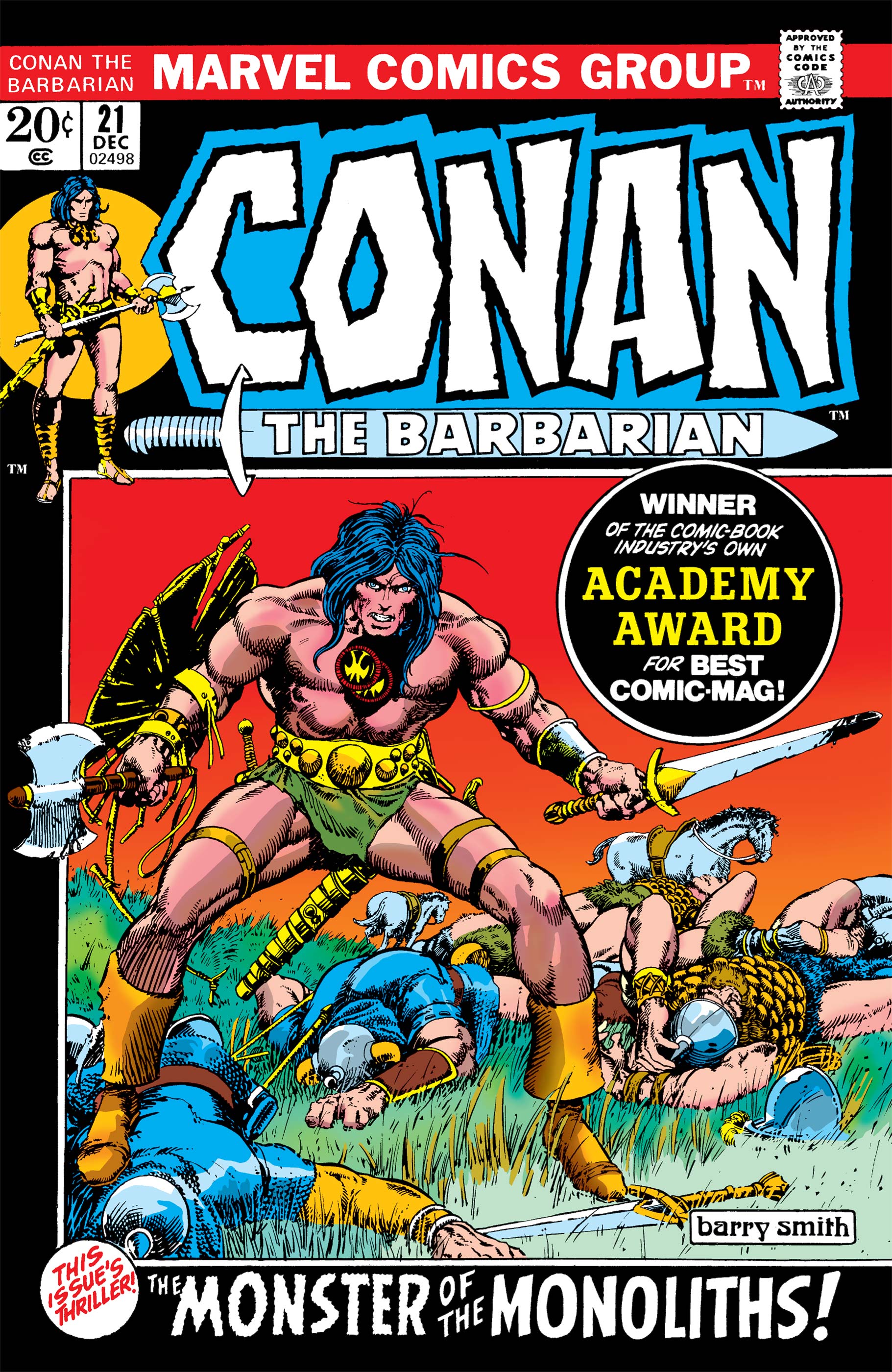 Conan the Barbarian (1970) #21