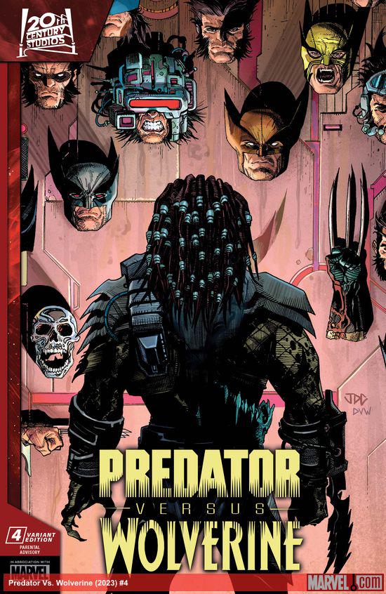 Predator Vs. Wolverine (2023) #4 (Variant) | Comic Issues | Marvel