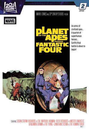 Planet of the Apes Vs. Fantastic Four (2026) #2 (Variant)