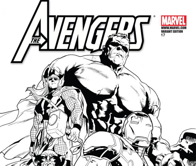 Avengers (2010) #17 Architect Sketch Variant