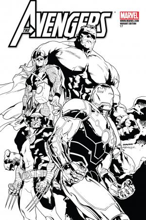 Avengers #17  (Architect Sketch Variant)
