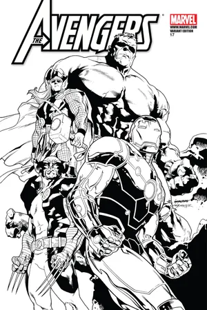 Avengers (2010) #17 (Architect Sketch Variant)